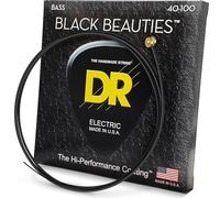 DR Strings BEAUTIES 40-100 Jeu de Cordes pour Guitare Basse Noir