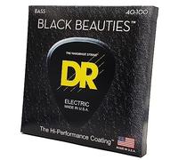 DR Strings BEAUTIES 40-100 Jeu de Cordes pour Guitare Basse Noir
