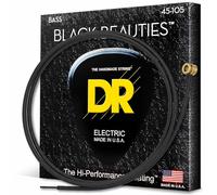 DR Strings BEAUTIES 45-105 Jeu de Cordes pour Guitare Basse Noir