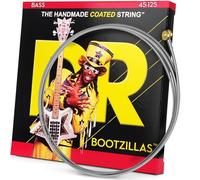 DR Strings BOOTZILLAS™ - CLEAR Coated Stainless Steel Bass Strings: 5-String Medium 45-125
