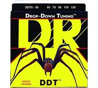 DR String DDT5-55 Drop Down Tuning Jeu de cordes pour guitare basse