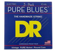DR Strings DR Strings Pure Blues PHR-10 3Pack