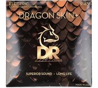 DR Strings Dragon Skin+ Series Jeu de cordes pour guitare électrique Light Medium 9-46