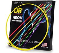 DR Strings HI-DEF NEON Cordes pour guitare électrique (NMCE-9/46) Noir