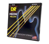 DR Strings Hi-Def Neon Gelb NYB-40 - E-Bass Light 40-100