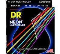 Dr Strings NMCA-11 Neon MULTI-color HI-def 11-50 Jeux de cordes folk 011 G