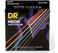 Dr Strings Jeux de cordes électriques NMCE-9/46 Néon multicolore 9-46 009