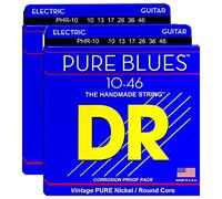 DR Strings PHR-10 Pure Blues Electric 10-46 Lot de 2