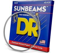 DR Strings SUNBEAMS SHORT SCALE 45-105 Jeu de Cordes pour Guitare Basse