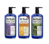 Dr Teal's Body Wash, Relax & Relief avec Eucalyptus et Menthe 24 oz (Pack de 3)