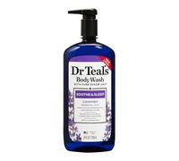 Dr Teal's - Sel pur d'Epsom - Nettoyant pour le corps - Pour apaiser et favoriser le sommeil - Avec lavande - 710 ml