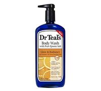 Dr Teal's Toospesy Dr. Teal's Glow & Radiance Lot de 2 gels douche aux huiles essentielles d'agrumes Vitamine C 610 ml
