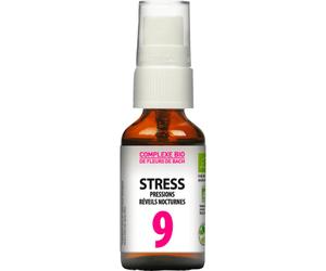 Dr. Theiss 9 Stress Fleurs De Bach Bio Spray 20ml