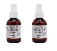 DR THEISS Argent Colloïdal Spray 20PPM 2x100 ml