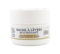 Miel de Manuka Baume Lèvres Huile de Coco Argent Colloïdal Bio 15ml