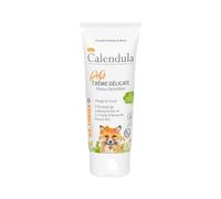 Dr Theiss - Bio Calendula, Crème Délicate Bébé - Visage & Corps - Calendula Bio et Huile d'Amande Douce Bio - Peau Sèche et Sensible - 75ml