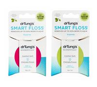 Dr. Tung's Smart Floss, 30 m, arôme naturel de cardamome 1 ea, couleurs peuvent varier (lot de 2)