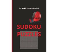Dr. Vakil Recommended Hard Sudoku Puzzles