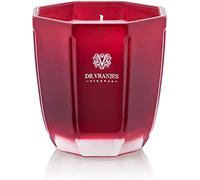 Dr. Vranjes - Bougie décorative parfumée Tormalina - Rosso Nobile - 200 g - Vase en verre coloré raffiné - Fabriqué à la main - Forme octogonale - Couleur rouge - Fabriquée en Italie