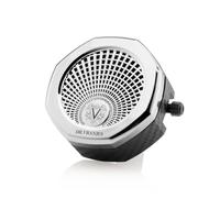 Dr. Vranjes - Chrome Carparfum et recharge - Diffuseur de voiture - Recharge de voiture Milano - Désodorisant de voiture rechargeable - Parfum principal fruité - Fabriqué en Italie