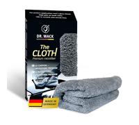 Dr. Wack A1 The Cloth Chiffon en Microfibres 40 x 40 cm - Chiffon de Nettoyage Ultra Doux & Absorbant pour Voiture - Chiffon de Polissage 100% sans Peluches - Anti-Rayures - Entretien Premium