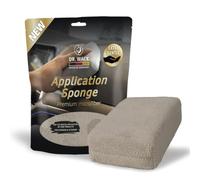 Dr. Wack - Éponge Applicatrice en Microfibre Ultra Douce - pour l’Application des Produits d’Entretien, Cires et Protections - 300 GSM - Lavable - Intérieur & Extérieur Auto