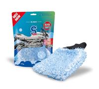 DR. WACK Gant de Toilette S100 pour Moto - Microfibre de qualité supérieure - Ultra Doux et extrêmement Absorbant - Poils Longs des Deux côtés pour Un Nettoyage sans Rayures - Durable et respectueux