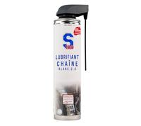 Dr. Wack - S100 Chain Lube - Lubrifiant Haute Performance & pour Chaîne de Moto - Protection Longue Durée contre Usure et Corrosion - Résistant à l'Eau - Fabriqué en Allemagne - Spray 400 ml