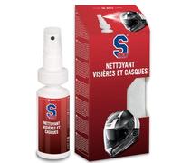 Dr. Wack - S100 Nettoyant pour Visière et Casque de Moto + Chiffon | Spray 100 ml - Microfibre - Sans Traces ni Rayures - Multisurfaces, Phares, Rétroviseurs, Vitres - Fabriqué en Allemagne