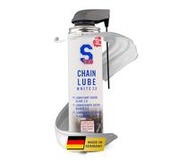 Dr. Wack S100 Spray Blanc pour chaîne de Moto 400 ML - Lubrifiant Haute Performance - Protège Contre l'usure & la Corrosion - Réduit la Friction - pour Toutes Sortes de chaînes - Soin Premium