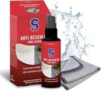 DR. WACK Spray Anti-buée S100 de 100 ML avec Chiffon en Microfibre - Empêche la Formation de buée sur Les visières de Moto et Les Lunettes - 100% respectueux des matériaux - Entretien Moto de qualité