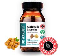 DR WAKDE'S Asafoetida Capsules | 60 Vegi Caps | Supplément ayurvédique | Végétalien | 100% Herbes | Rabais de quantité | Expédition le jour même