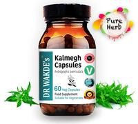 DR WAKDE'S Capsules de Kalmegh (Andrographis panniculata) | 60 Vegi Caps | Supplément ayurvédique | Végétalien | 100% Herbes | Réductions quantitatives | Le même jour Expédition
