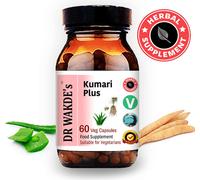 DR WAKDE'S Kumari Plus Capsules | 60 Capsules Végétales | Supplément Ayurvédique | Végétalien | 100% Herbes | Rabais de quantité | Expédition le jour même