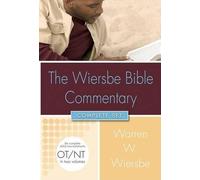 Dr Warren W. Wiersbe The Wiersbe Bible Commentary 2 Vol Set (Relié)