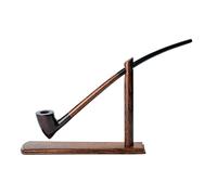 Dr. Watson - Pipe à tabac - Gandalf, 83 Série de collection, Fabriquée à la main en bois de poirier, (Brun)