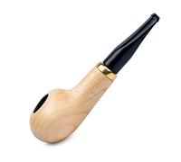 Dr. Watson - Pipe à tabac, Série Mini, Fabriquée à la main en bois d'érable (Naturel)