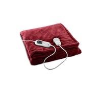 Klarstein Couverture Chauffante 2 Places électrique XL 180x130 cm, Plaid Chauffant, Couette Lavable Machine 120W, 3 Températures, Minuterie 3H, Surmatelas Chauffant Electrique Sans Fil Canapé et Lit