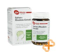 Dr. Wolz Safran Rhodiola Extrait 120 Capsules Cerveau Et Nerveux Système
