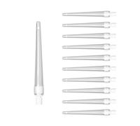 Dr. Wunder® 10 pcs. embouts de lavement doux | matériau doux, embout rond et bords arrondis | longueur 11cm | taille universelle pour lavement commun, irrigateur et sets de lavement