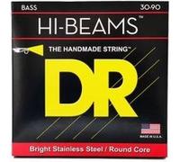 DR XLR-30 - Hi-Beam - Stainless Steel, jeu guitare basse, Super Light 30-90