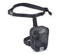 Sacoche Jambe Moto Kappa DR03 K'Drifter 1,5L Waterproof Cuisse Réglable Noir