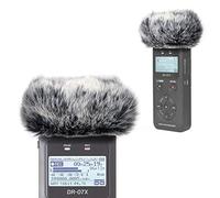 DR07X Windscreen Muff for Tascam DR-07X DR-07MKII Portable Digital Recorders, DR07X Mic Windscreen Artificial Fur Wind Muff by YOUSHARES