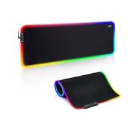 DR1TECH Anka Pro Grand Tapis De Souris Gamer XXL RGB [80x30cm] - Mousepad Pour PC Waterproof, Ergonomique et Anti-Dérapant - Design Pour Un Maximum De Fluidité [Amazon Exclusive]