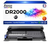 DR2000 DR-2000 DR2005 DR350 Tambour compatible pour Brother HL 2030 2040 2070N DCP 7010 7020 MFC 7420 7820 Noir 12000 pages