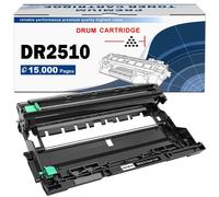 DR2510 DR-2510 Tambour 15000 Pages Compatible pour HL-L2400DWE HL-L2445DW DCP-L2620DW DCP-L2627DW DCP-L2660DW DCP-L2665DW MFC-L2800DW MFC-L2827DW MFC-L2835DW MFC-L2860DW Imprimante