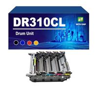 DR310CL Unité De Tambour Compatible pour Brother DR310 DR320 DR340 DR370 onctionne avec Les Imprimantes HL-4150CDN HL-4570CDW HL-4570CDWT MFC-9460CDN MFC-9560CDW MFC-9970CDW,DR310CL-1 Set
