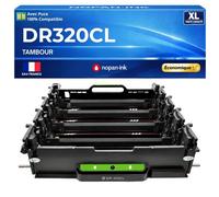 DR320CL Tambour 4 Couleurs compatible pour Brother DCP 9055CDN HL 4140CN MFC 9460CDN unité unique rendement 25000 pages
