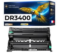 DR3400 DR-3400 Tambour Noir compatible pour Brother DCP L5500DN HL L5100DN HL L5200DW MFC L5700DN rendement 30000 pages