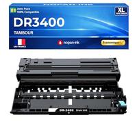 DR3400 DR-3400 Tambour Noir Compatible pour Brother DCP L5500DN L6600DW HL L5000D L5100DN L5200DW L6300DW MFC L5700DN L6800DW L6900DW Haute capacité Rendement 30000 Pages